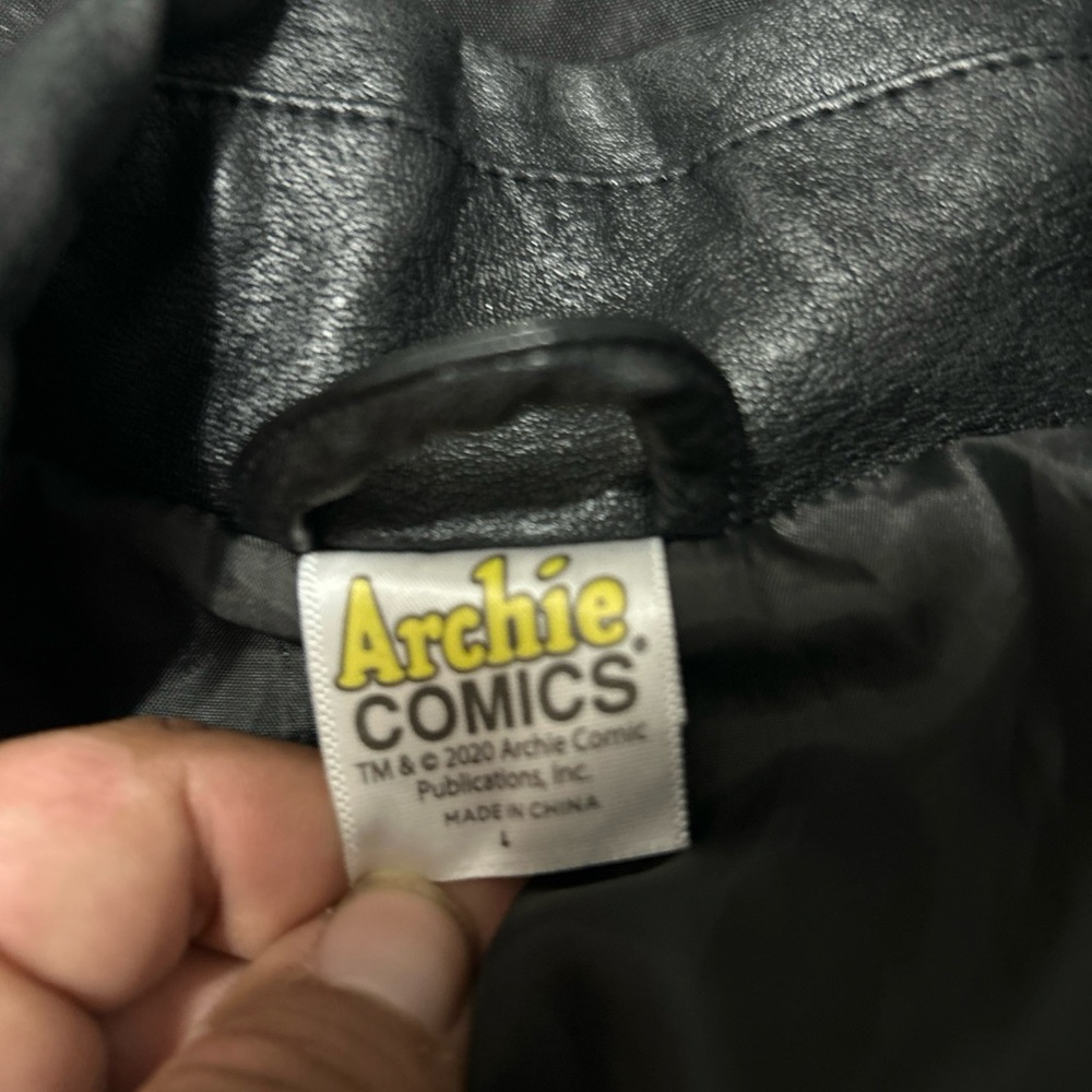 Archie Comics Black Leather Jacket